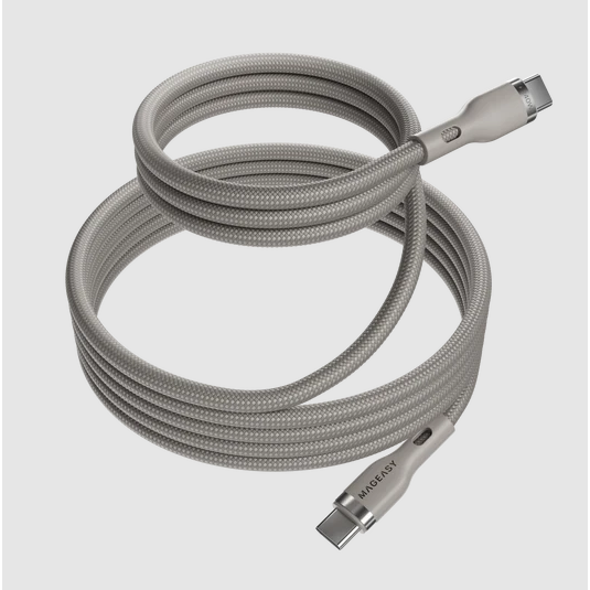 Magnetic Wire USB-C to USB-C 磁吸快充 / 傳輸編織線（240W/60W）-細節圖7