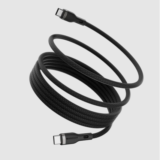 Magnetic Wire USB-C to USB-C 磁吸快充 / 傳輸編織線（240W/60W）-細節圖11