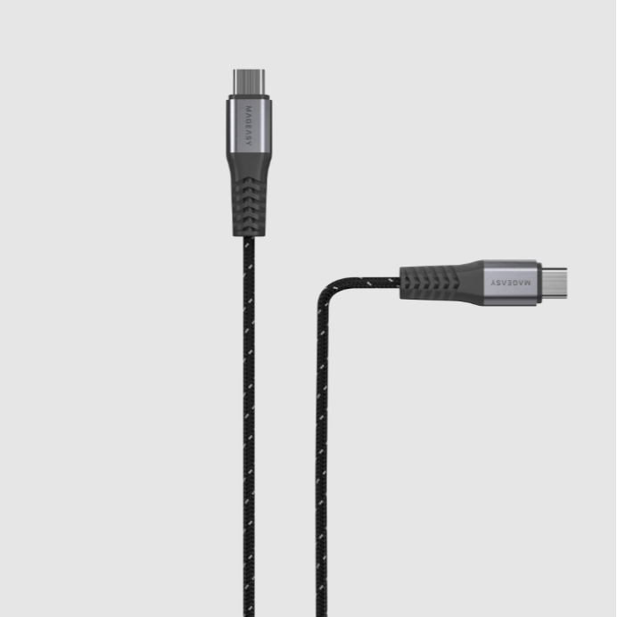 Linkline USB-C to USB-C 快充 / 傳輸編織線（100W/60W）-細節圖3