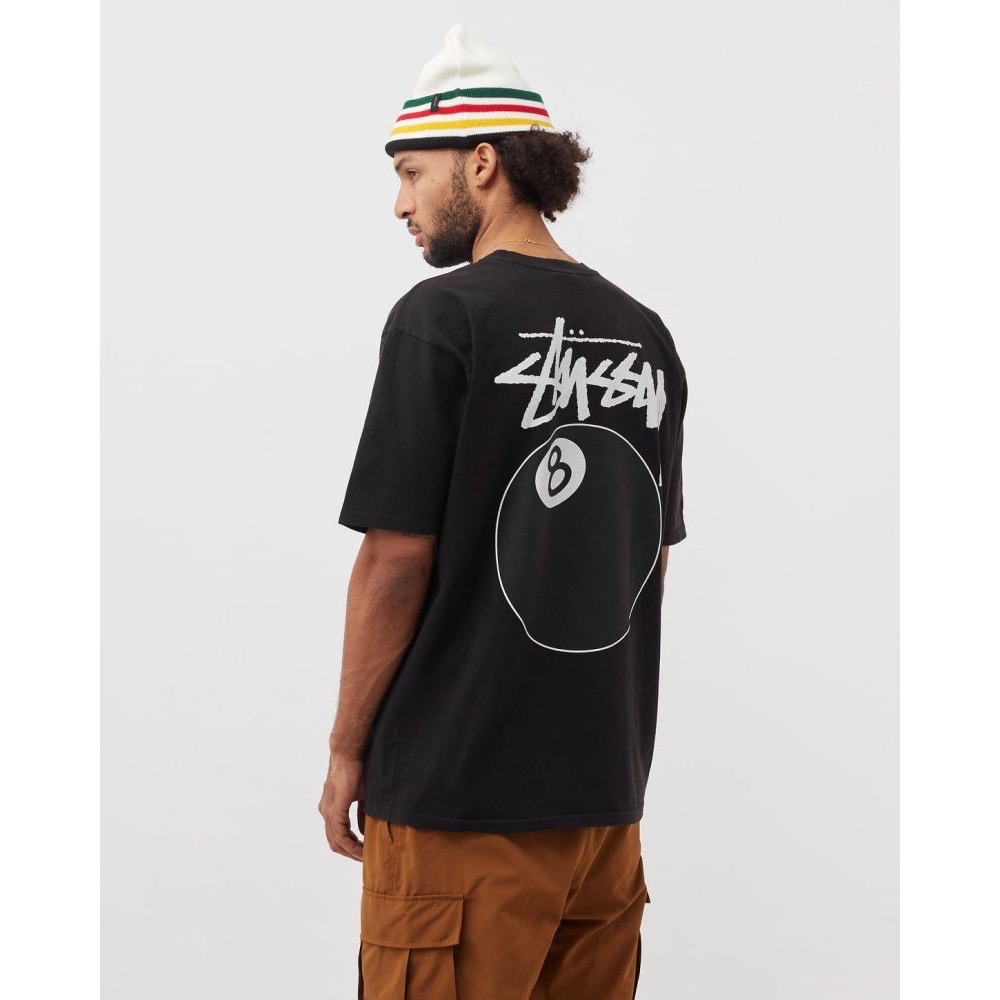 STUSSY 8 BALL TEE 8號球 🎱 撞球 短袖 T恤 男女 情侣款  八號球-細節圖2