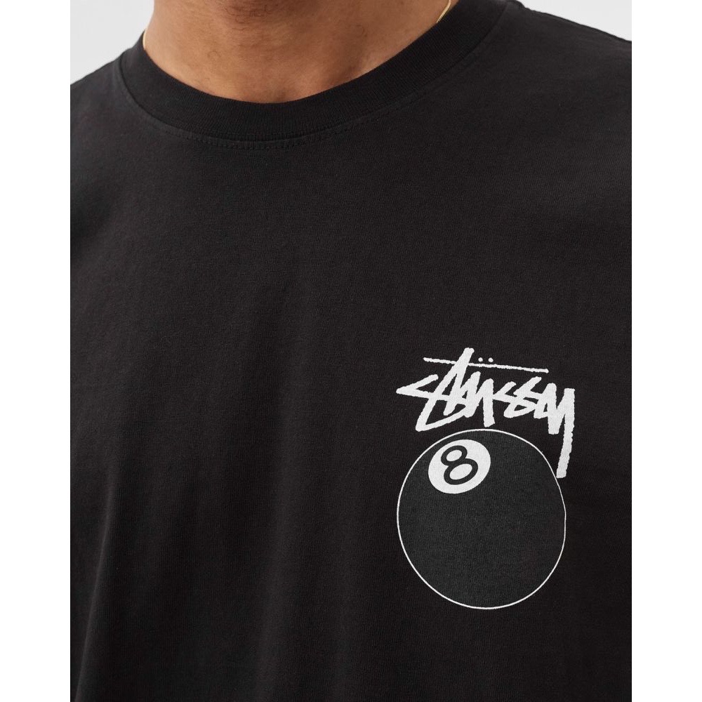 STUSSY 8 BALL TEE 8號球 🎱 撞球 短袖 T恤 男女 情侣款  八號球-細節圖3