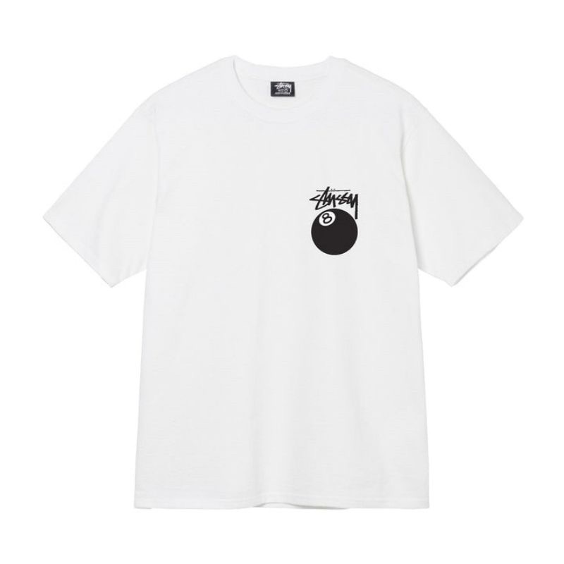 STUSSY 8 BALL TEE 8號球 🎱 撞球 短袖 T恤 男女 情侣款  八號球-細節圖8