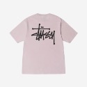STUSSY BASIC LOGO TEE 印花款 多色 亮彩 夏天 草寫款 男女款 情侶 基本 基礎款-規格圖9