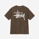 STUSSY BASIC LOGO TEE 印花款 多色 亮彩 夏天 草寫款 男女款 情侶 基本 基礎款-規格圖9