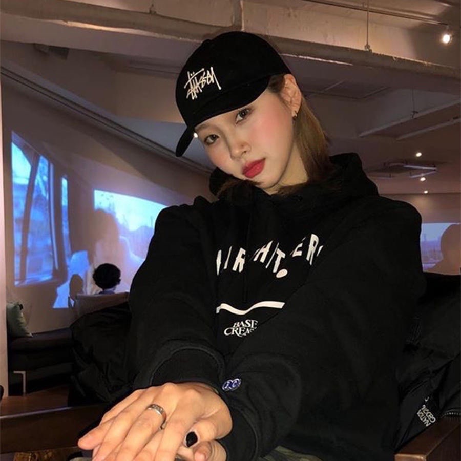 STUSS BASIC BIG LOGO CAP 經典款 老帽 基本色 男女情侶款 基礎款-細節圖2