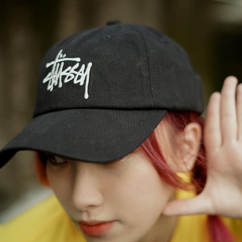 STUSS BASIC BIG LOGO CAP 經典款 老帽 基本色 男女情侶款 基礎款-細節圖4