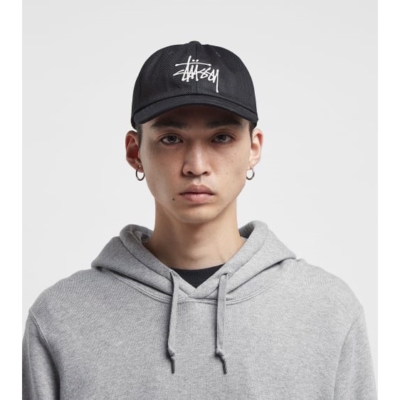STUSS BASIC BIG LOGO CAP 經典款 老帽 基本色 男女情侶款 基礎款-細節圖11