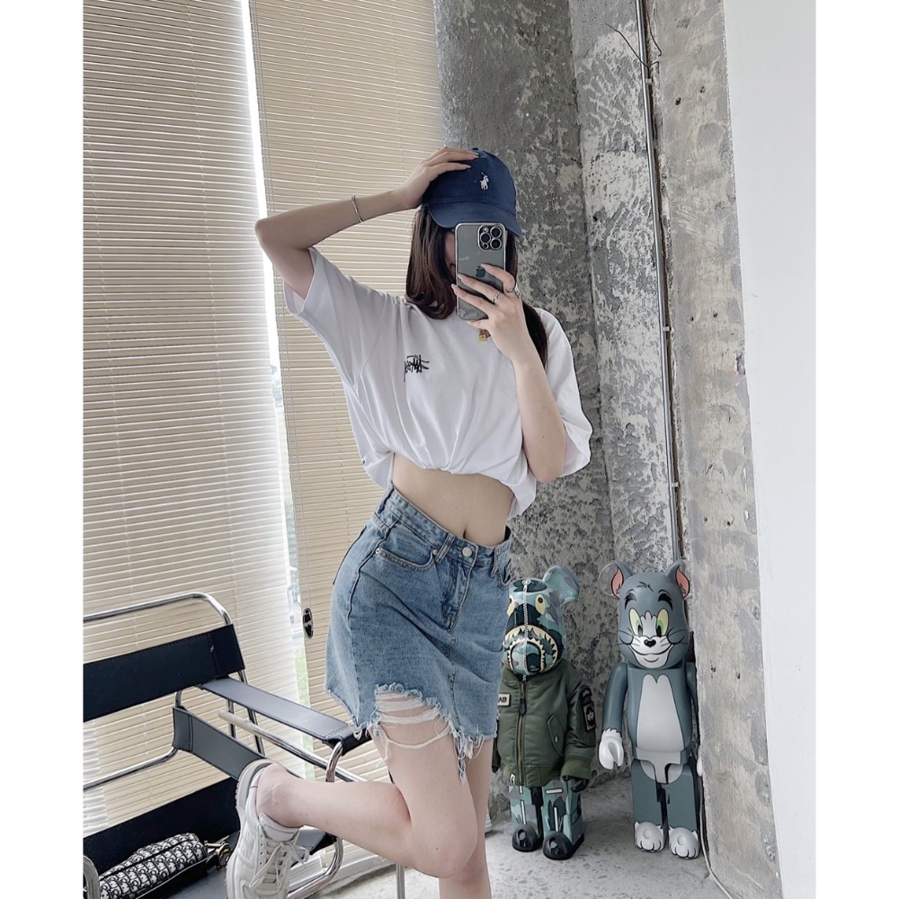 STUSSY MELTED TEE 冰塊🧊 短袖 男女 情侶款-細節圖3