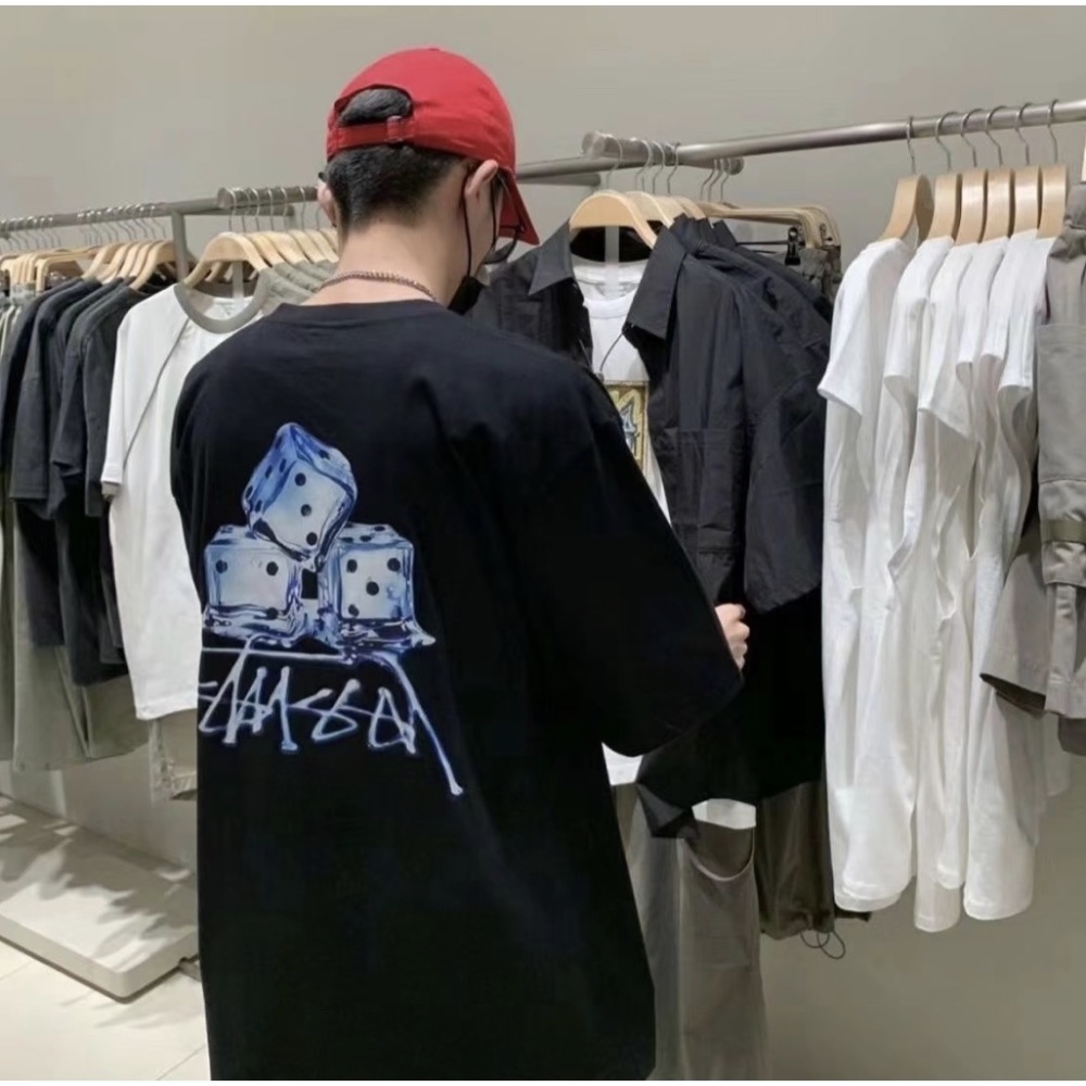 STUSSY MELTED TEE 冰塊   短袖 男女 情侶款