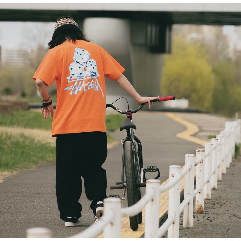 STUSSY MELTED TEE 冰塊🧊 短袖 男女 情侶款-細節圖5