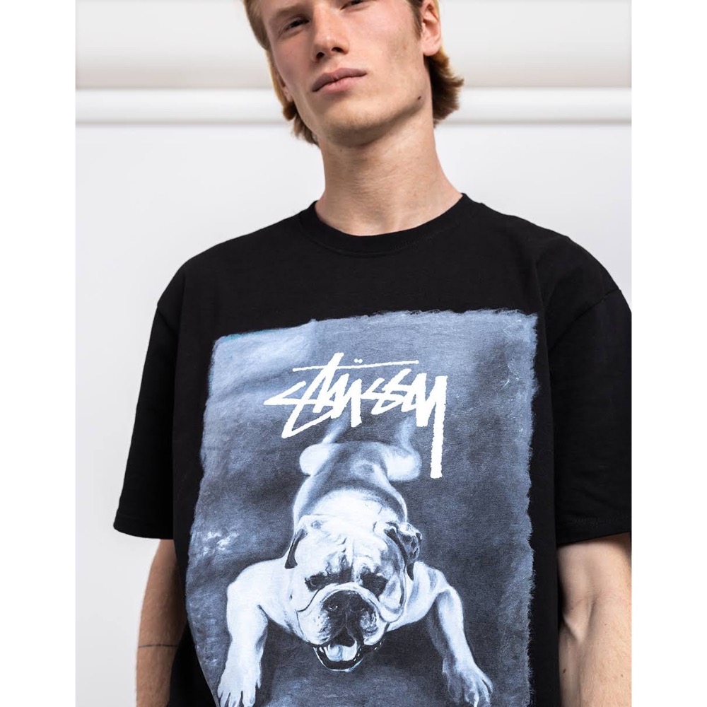 STUSSY BULLDOG TEE 鬥牛犬 短袖 男女 情侶款-細節圖5