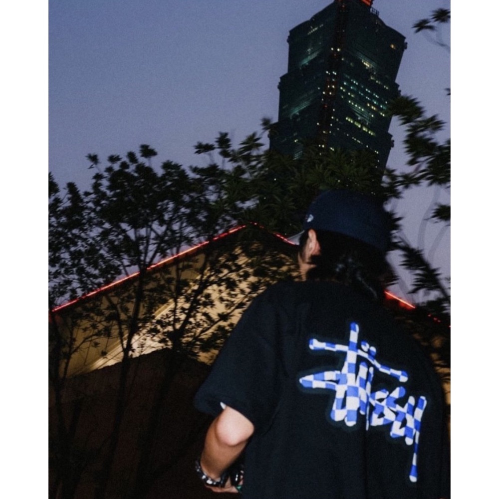 STUSSY SS23 CHECKER STOCK TEE 格紋 LOGO  短袖 情侶款 棋盤格 賽車-細節圖8