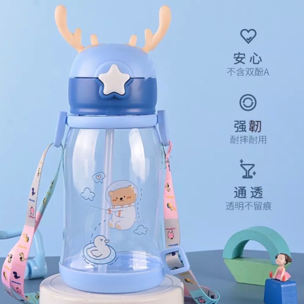 可愛鹿角水壺（共四色）-細節圖5