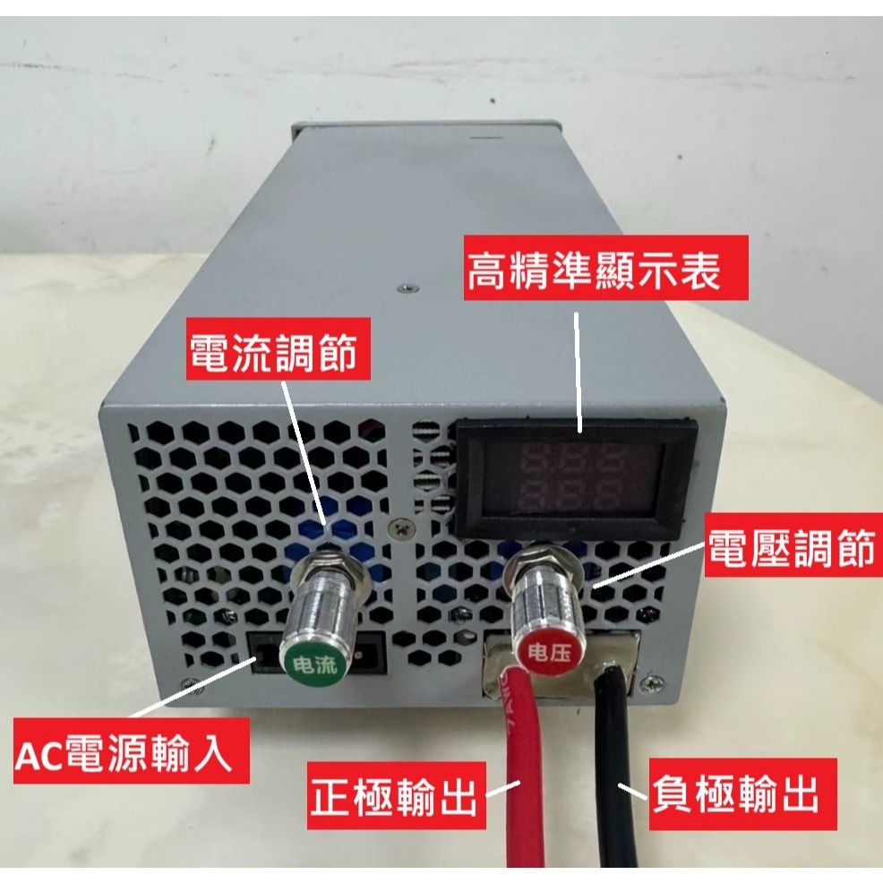 【現貨】29.2V 40A 磷酸鐵鋰電池充電器 電壓電流 可調 鋰電池 房車露營電池 2900W 大功率 58.4V-細節圖4