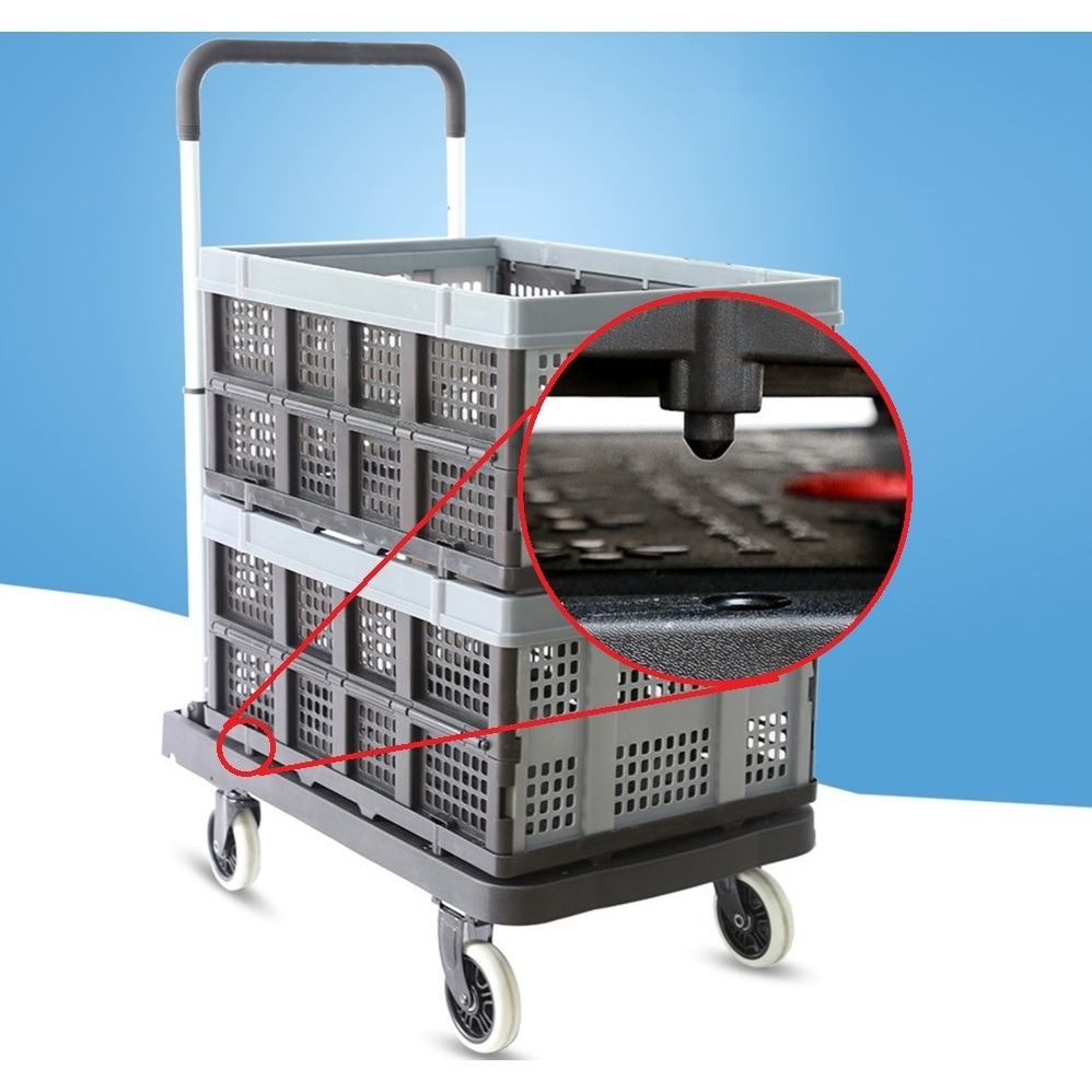 【現貨】好市多同款 FLATFORM 4輪摺疊式平板手推車 載重137公斤 COSTCO 拖車 平板車 搬運車 折疊-細節圖8