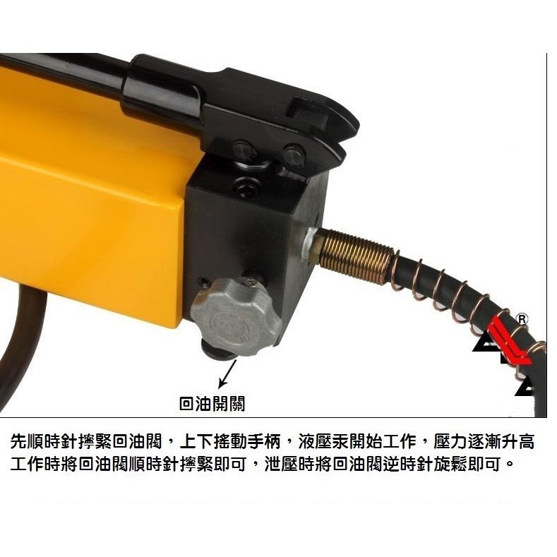 【超大油量】手動油壓泵浦 CP-800 油壓液壓泵浦 超高壓手動泵 高壓泵 2.8L CP800-細節圖5