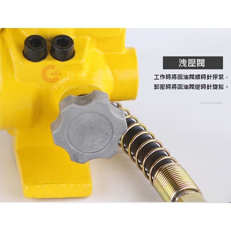 【現貨】油壓幫浦 泵浦 小型油壓泵浦 高壓泵浦 油壓泵 CP-700 700Kg/cm2 ZG3/8快速接頭 CP700-細節圖6