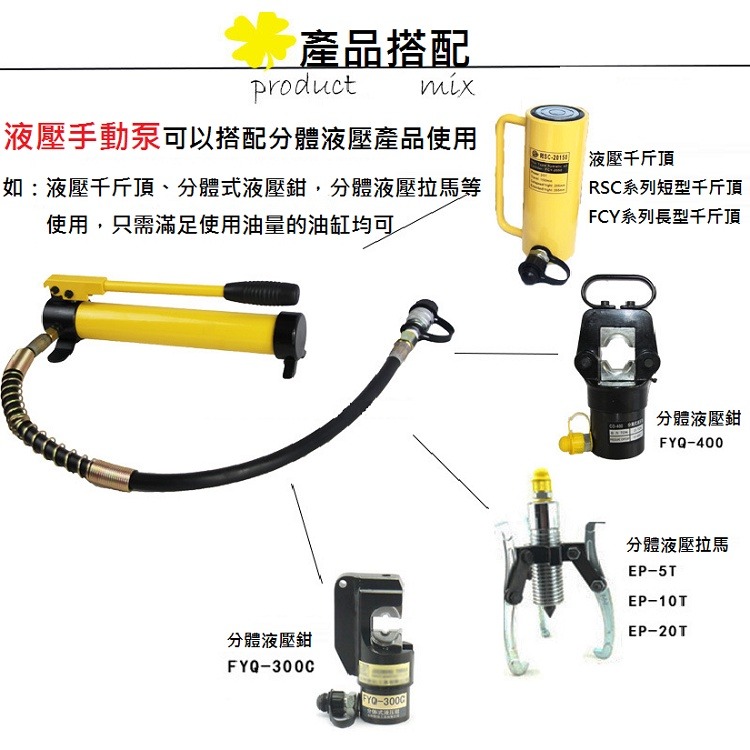 【現貨】手動油壓幫浦 泵浦 小型油壓泵浦 高壓泵浦 油壓泵 CP-180 60Kg/cm2 ZG3/8快速接頭-細節圖7