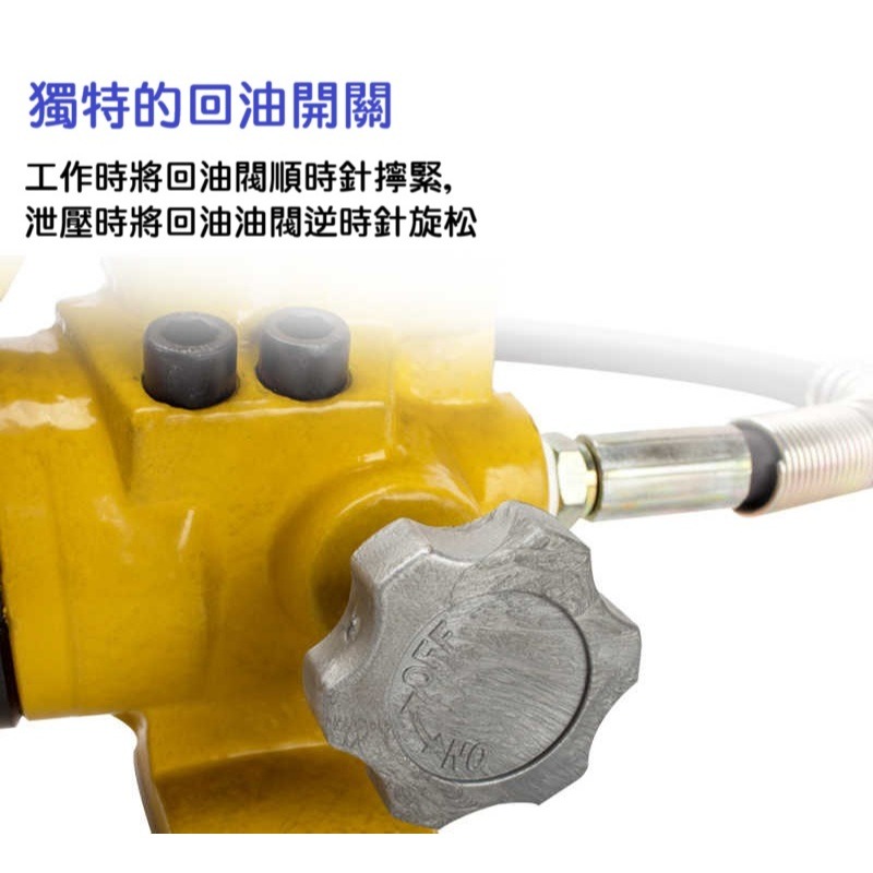 【現貨】手動油壓液壓泵浦 油壓泵 手動油壓泵浦 超高壓泵浦 1.2L CP-700A 方形 ZG3/8快速接頭-細節圖5