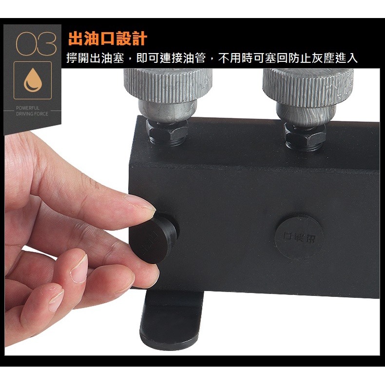 【現貨】油壓二通閥 2通閥 高壓二通閥 二通分配器 油路分配閥 含開關 三通 四通 3通 4通-細節圖7