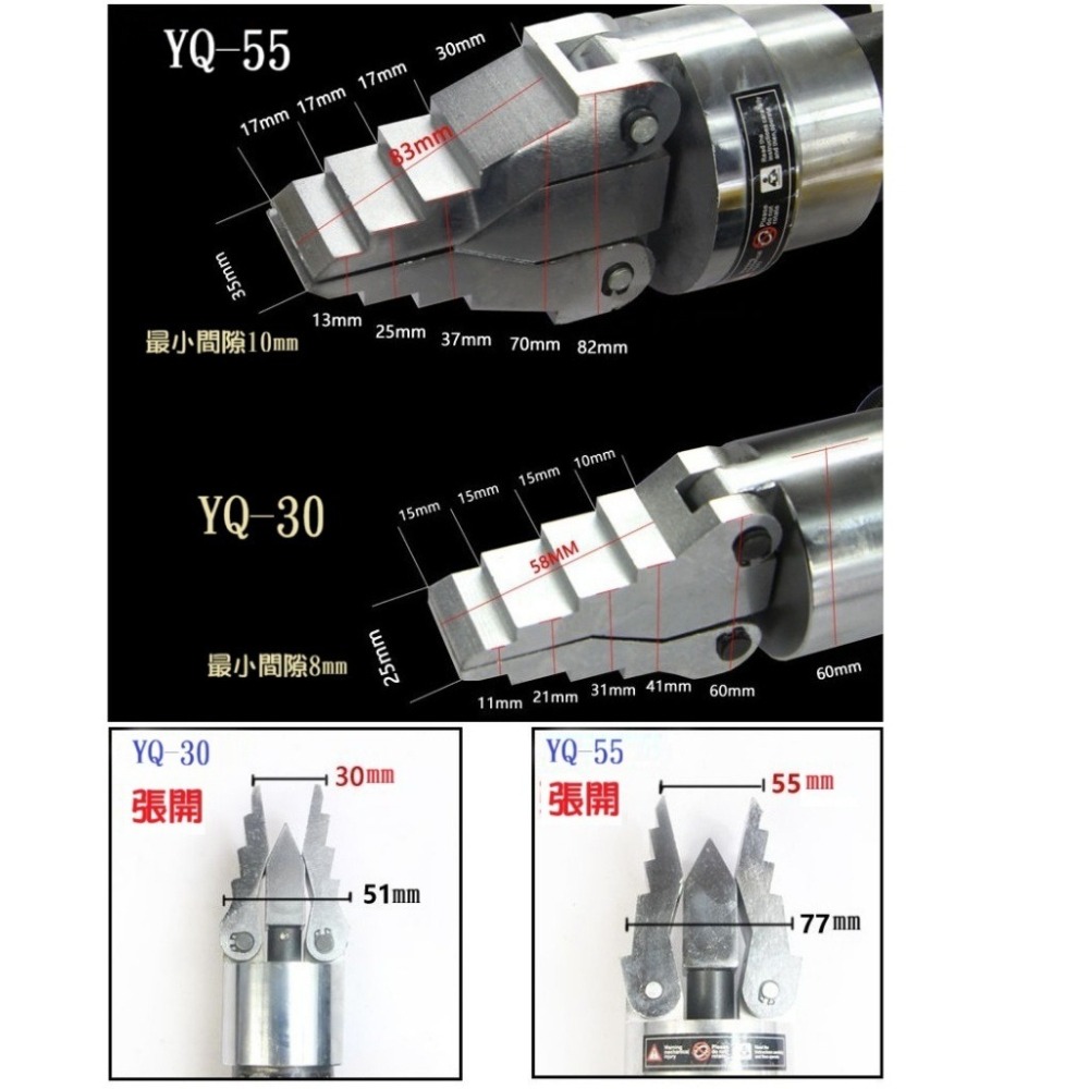 【現貨】油壓液壓法蘭分離器 整體式油壓擴張器 撐開器 輕便手動擴開分離工具 消防破壞工具-細節圖4