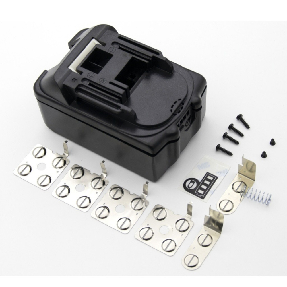 【台灣現貨】牧田 18650 鋰池外殼套料 18V鋰電池 含保護板 大板 10芯 替代Makita BL1830-細節圖5