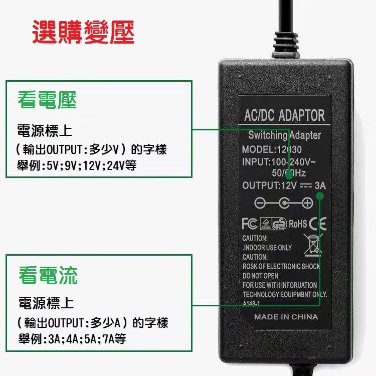 【現貨】DC 24V 5A 變壓器 120W LED燈條 飲水機 淨水器 水泵 AC轉DC 燈帶 電源適配器-細節圖6