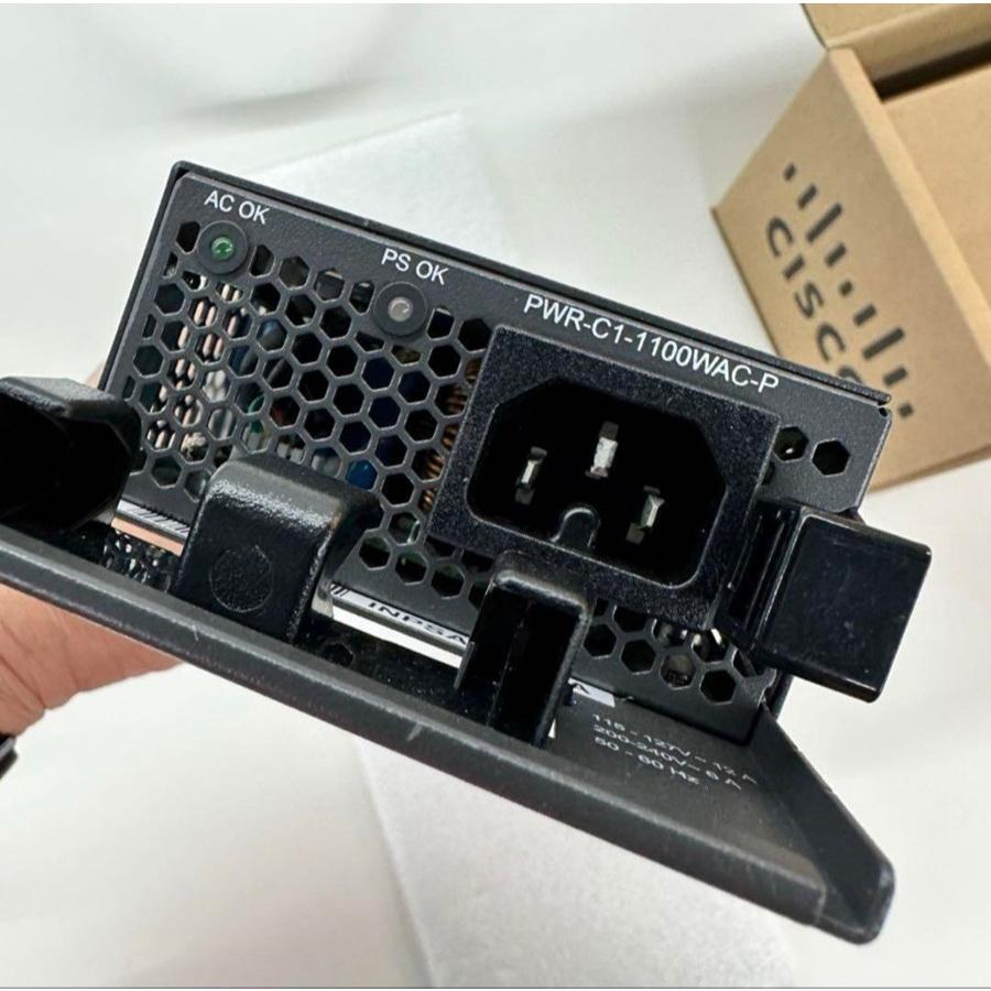 【現貨】思科原裝 Cisco PWR-C1-1100WAC-P 電源 用於WS-C9300系列 交換機 白金牌電源-細節圖2