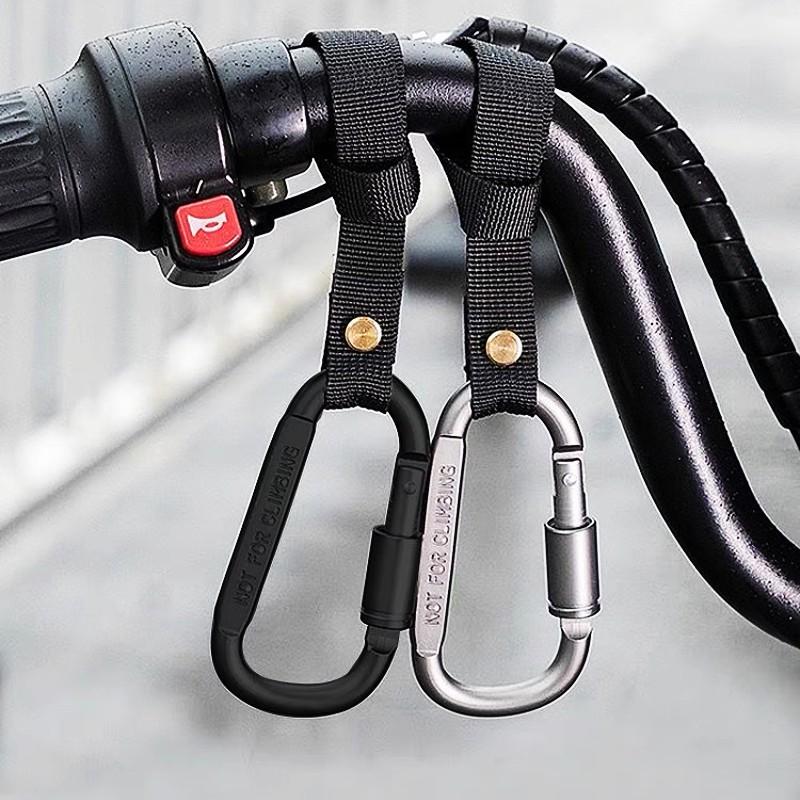 【大量現貨】機車掛勾 電動車掛勾 免打孔強力掛勾 嬰兒車掛勾 手推車掛勾 腳踏車掛勾 通用掛物鉤 綁帶掛鉤 行李箱掛勾-細節圖7