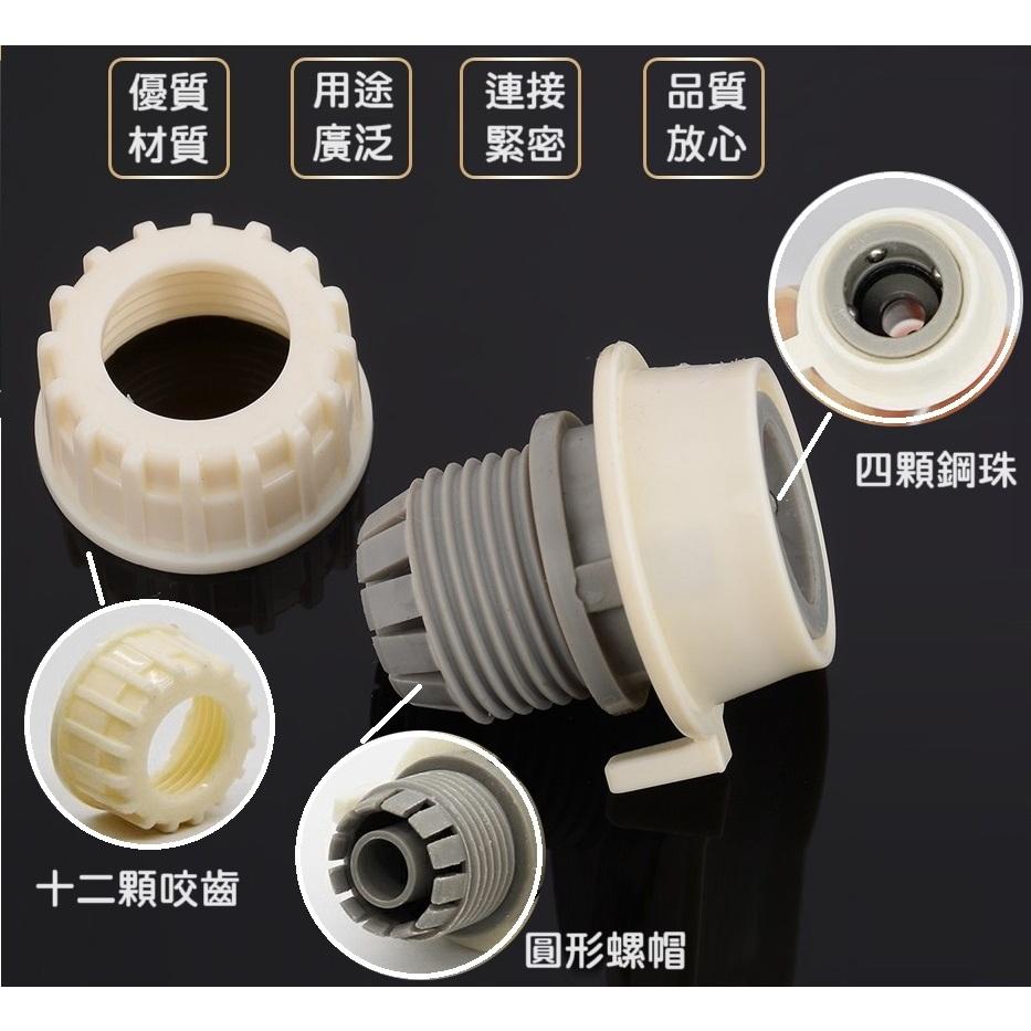 【現貨】洗衣機奶嘴頭轉四分管 卡扣快接 4分鎖管式洗衣機接頭 洗衣機水龍頭轉4分-細節圖4