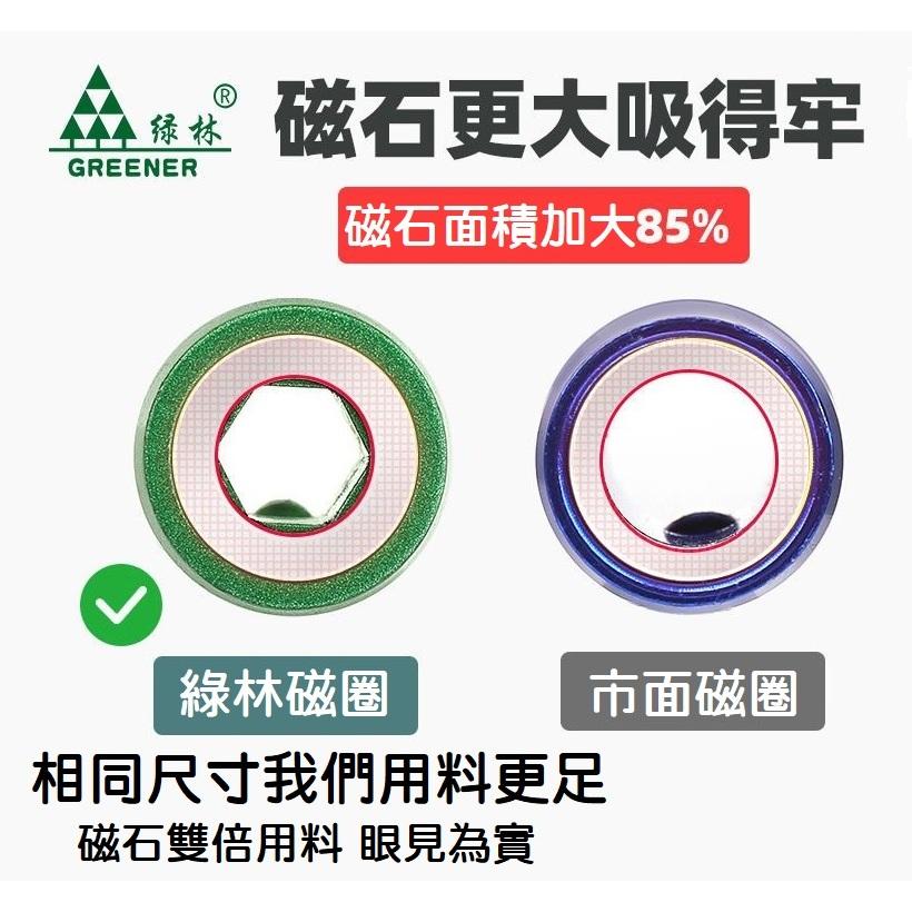 【現貨】綠林 超強磁磁圈 批頭磁圈 螺絲防滑套件 老師傅指定 防鏽 防碎 電動螺絲刀 電鑽-細節圖3