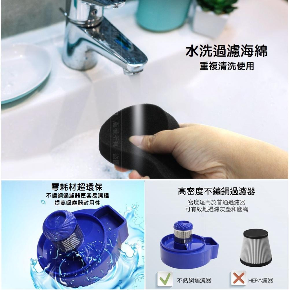 【現貨出清】米其林車用 專利渦流吸塵器 ML204 MICHELIN ML203 公司貨 一年保固-細節圖6