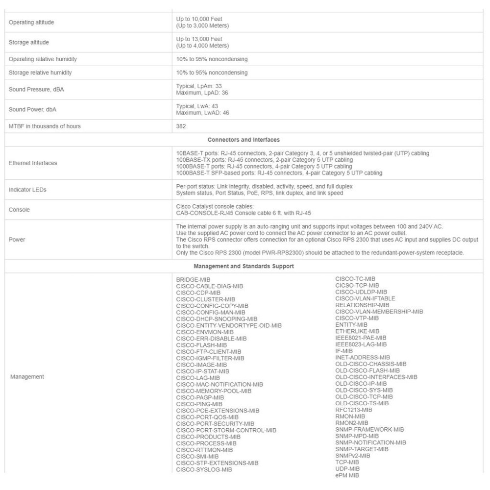 【全新原裝】思科 Cisco WS-C2960+24PC-L 24口 POE SFP 網路交換機 Switch 二層-細節圖6