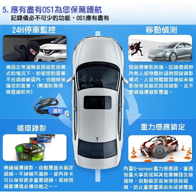 [全新台灣公司貨]視連科 VICO OS1 安霸A12行車紀錄器 2K畫質 1440P 同MF1 GPS 停車監控夜視王-細節圖7