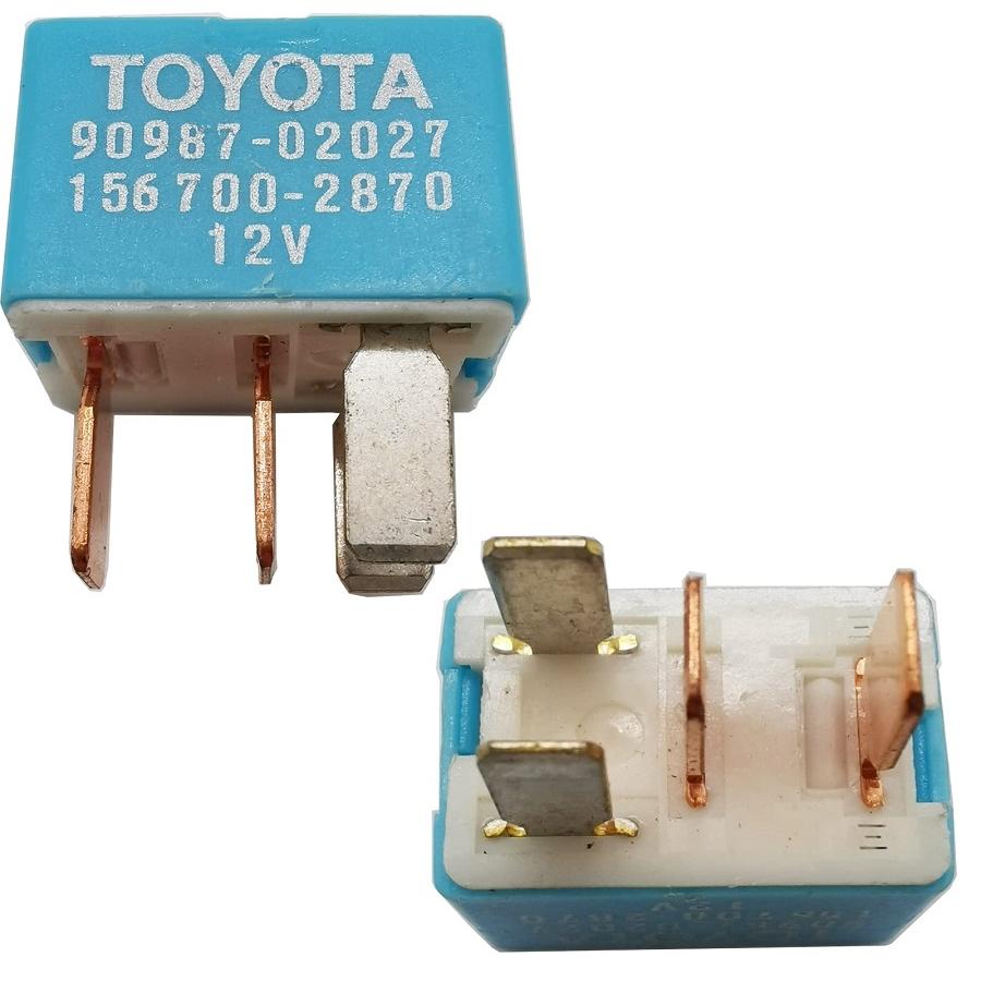 【現貨】汽車 RAV4 繼電器 DENSO RELAY 90987-02027 4腳 豐田 方向燈 冷氣 風扇-細節圖2