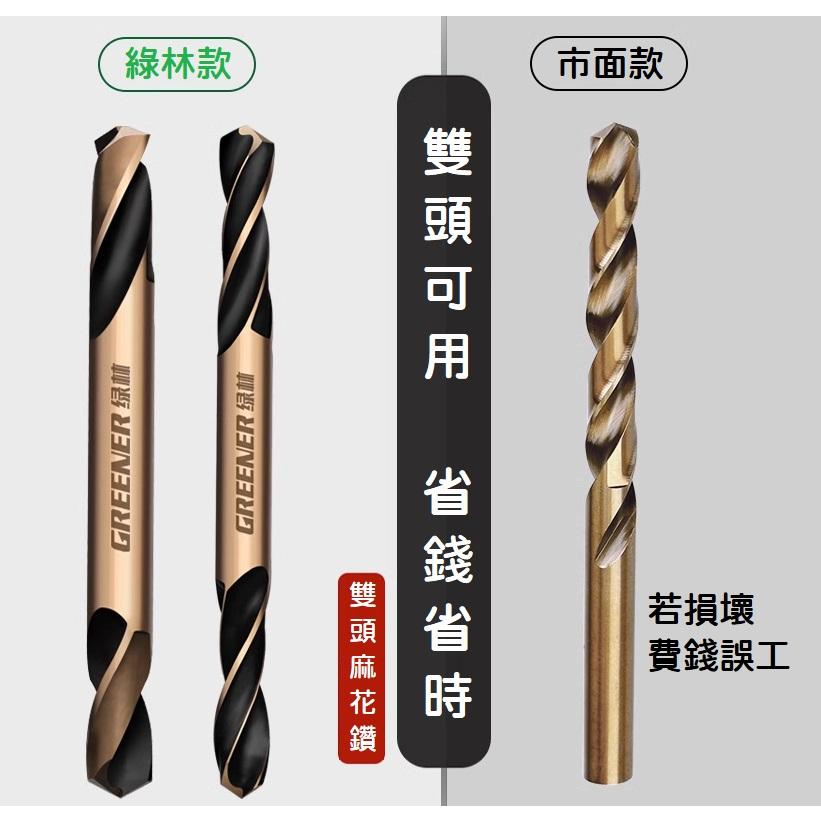 【現貨熱銷】引洞必備 綠林麻花鑽 M35 含鈷 雙頭 不銹鋼專用 打孔 高硬度 鎢鋼 3.0MM 白鐵鑽頭 4.0MM-細節圖6
