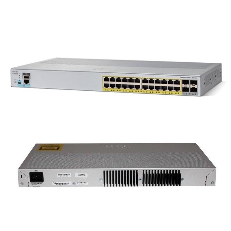 【全新原裝】思科 Cisco WS-C2960L-24PS-LL 24口 POE 4 SFP 網路交換機 二層-細節圖2