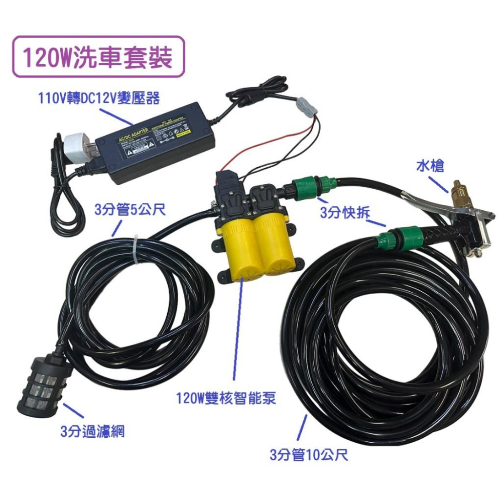 【洗車套裝】DIY 洗車水管 TPE高壓防爆水帶 4分 11*14(mm)軟管 洗車 韌性好耐用 澆水灌溉-細節圖4