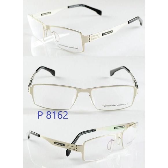 【1111出清】保時捷 PORSCHE 薄鋼 彈性腿架 男 全框 P8162 近視眼鏡框 保時捷 P 8162-細節圖2