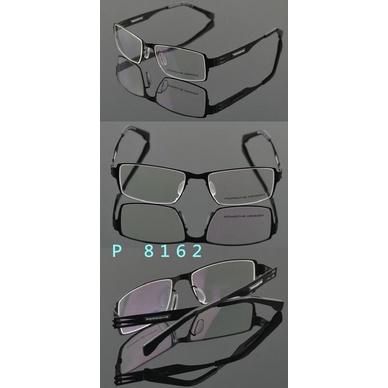 【1111出清】保時捷 PORSCHE 薄鋼 彈性腿架 男 全框 P8162 近視眼鏡框 保時捷 P 8162-細節圖3