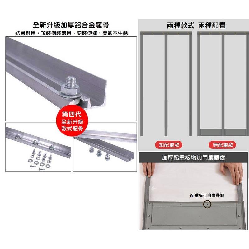 【訂製】PVC磁吸透明 加厚冷氣門簾 隔間簾 冷凍庫 空調門簾 阻擋冷氣外洩 塑料 防蚊 店鋪商用 擋風 省電環保-細節圖8
