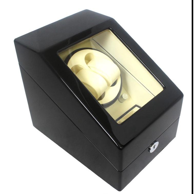 【現貨】德國品質 手錶自動上鍊盒 2+3 機械錶專用 動力儲存旋轉錶盒 鋼琴烤漆 手錶上鏈盒 日本馬達-細節圖4