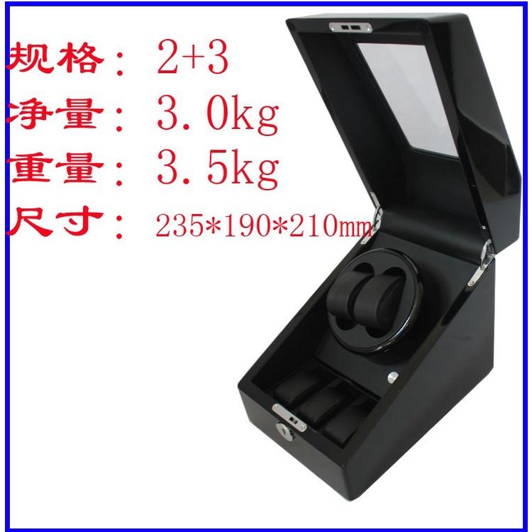 【現貨】德國品質 手錶自動上鍊盒 2+3 機械錶專用 動力儲存旋轉錶盒 鋼琴烤漆 手錶上鏈盒 日本馬達-細節圖5