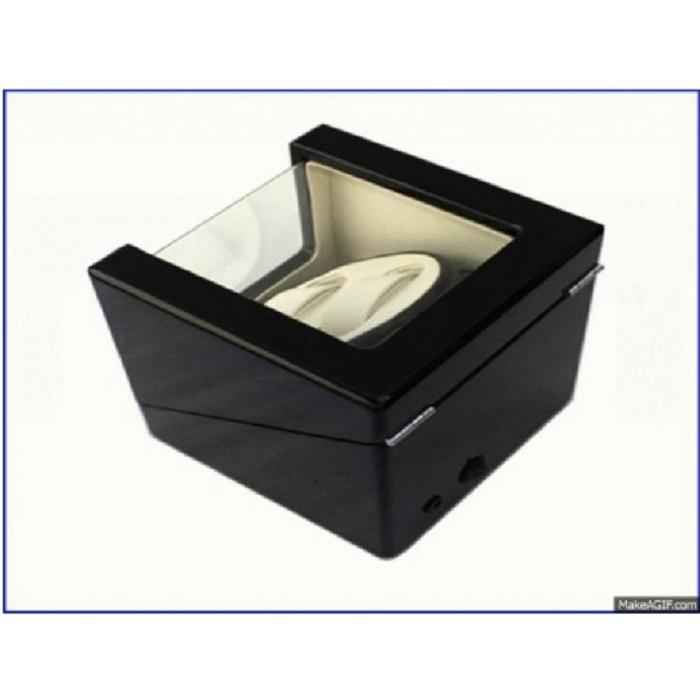 【現貨】德國品質 手錶自動上鍊盒 2+0 機械錶專用 動力儲存旋轉錶盒 鋼琴烤漆 手錶上鏈盒 日本馬達-細節圖5