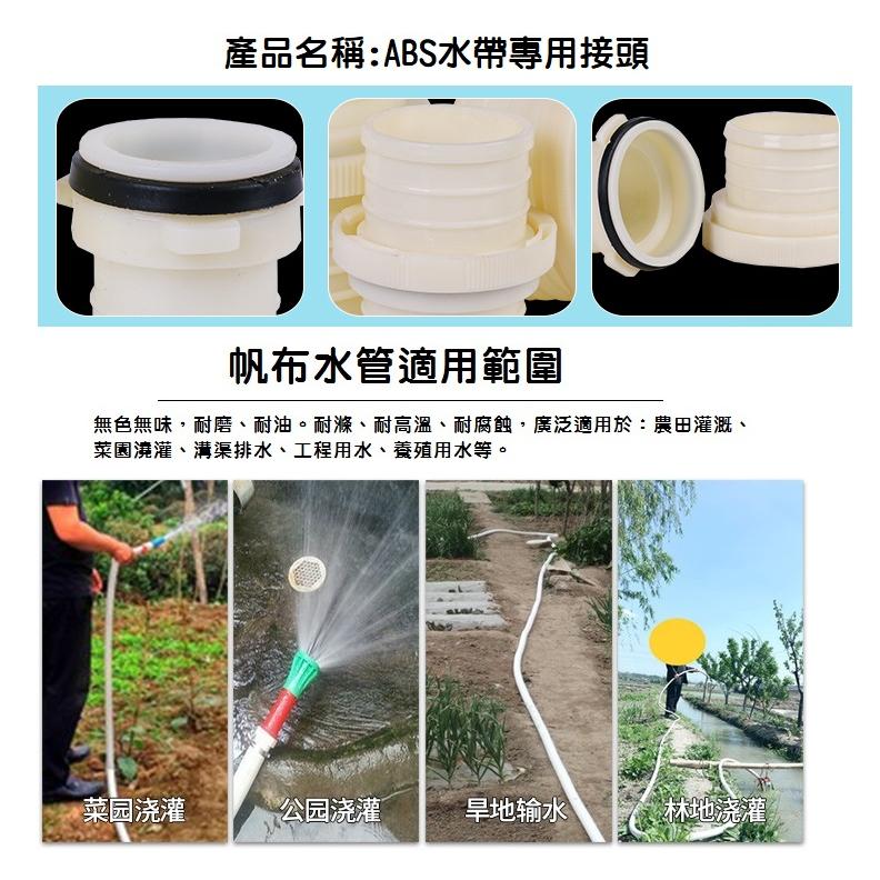 【水帶-配件下單區】消防水帶 農用灌溉水管 輸水袋 帆布水帶 水帶接頭 卡箍 喉箍-細節圖4