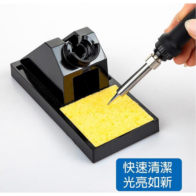 【現貨出清】電烙鐵高溫清潔海綿 除錫棉 6*6CM 清潔烙鐵頭必備 加厚壓縮型 可重複使用 擦錫棉-細節圖4