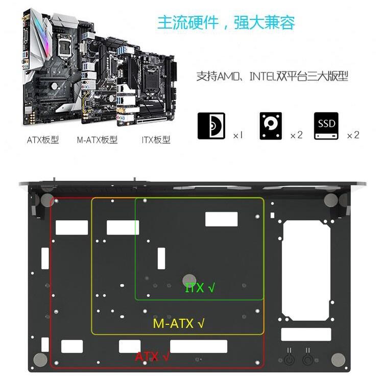 【只賣現貨】主機板測試檢測 裸測架 測試平台裸測平台 專業電腦維修測試-細節圖4