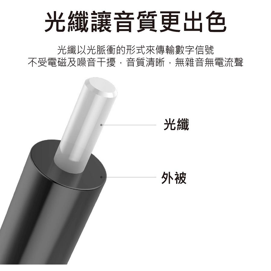 【現貨】2米 數位光纖線 1米 音頻線 音響線 喇叭光纖線 toslink線 Optical 擴大機-細節圖7