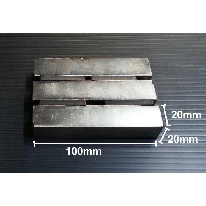 【磁鐵工廠】超強釹鐵硼強磁 強力磁鐵 吸鐵石 長方型100*20*20MM 超強力磁鐵 100X20X20 MM-細節圖2