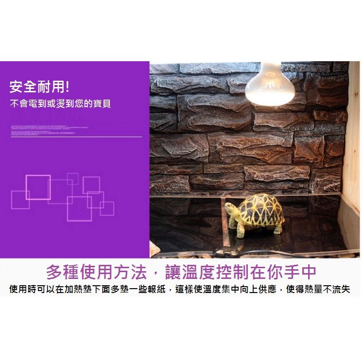 [7W、15*28、可調溫]寵物加熱墊 保溫墊 加熱片 恆溫 保溫 幼鳥 爬蟲 兩棲 貓狗 陸龜 蜜袋鼯 蜥蜴 保暖墊-細節圖2